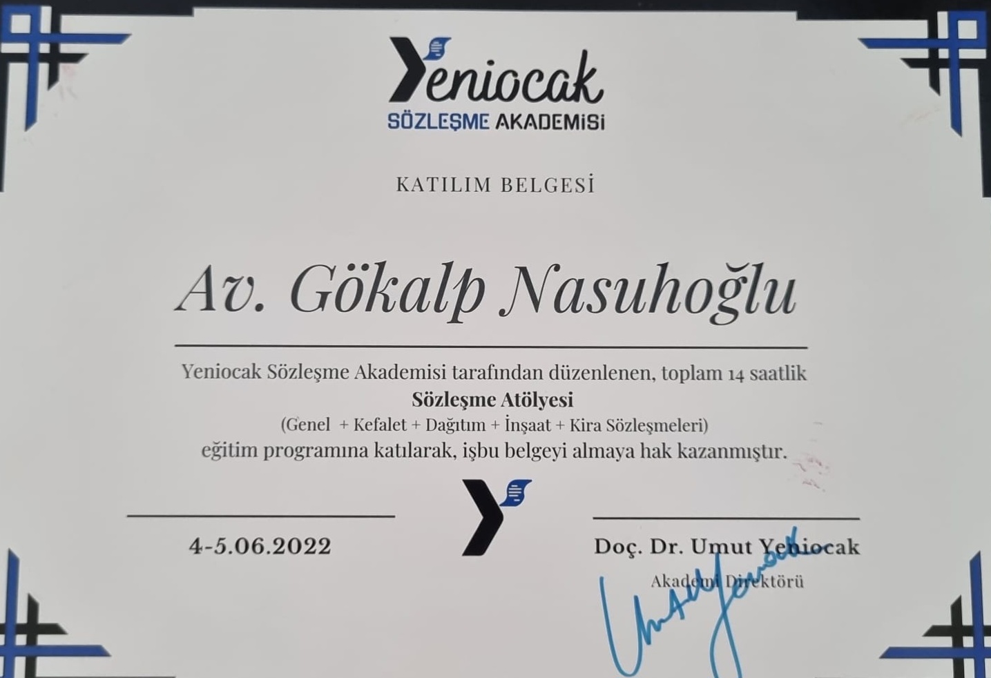 Sözleşmeler Eğitimi