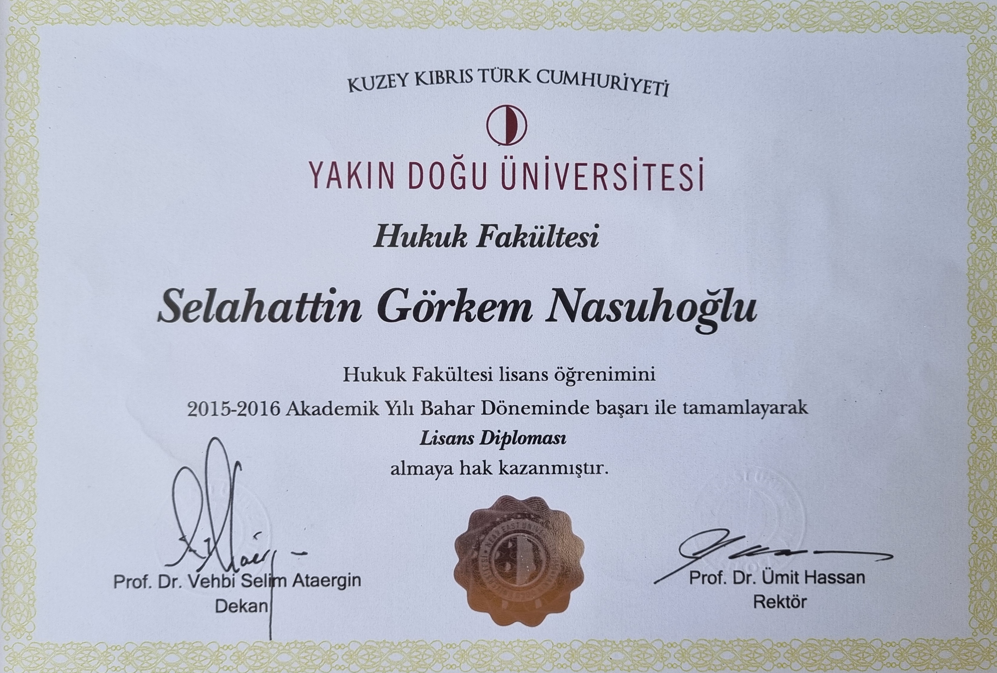 Lisans Diploması