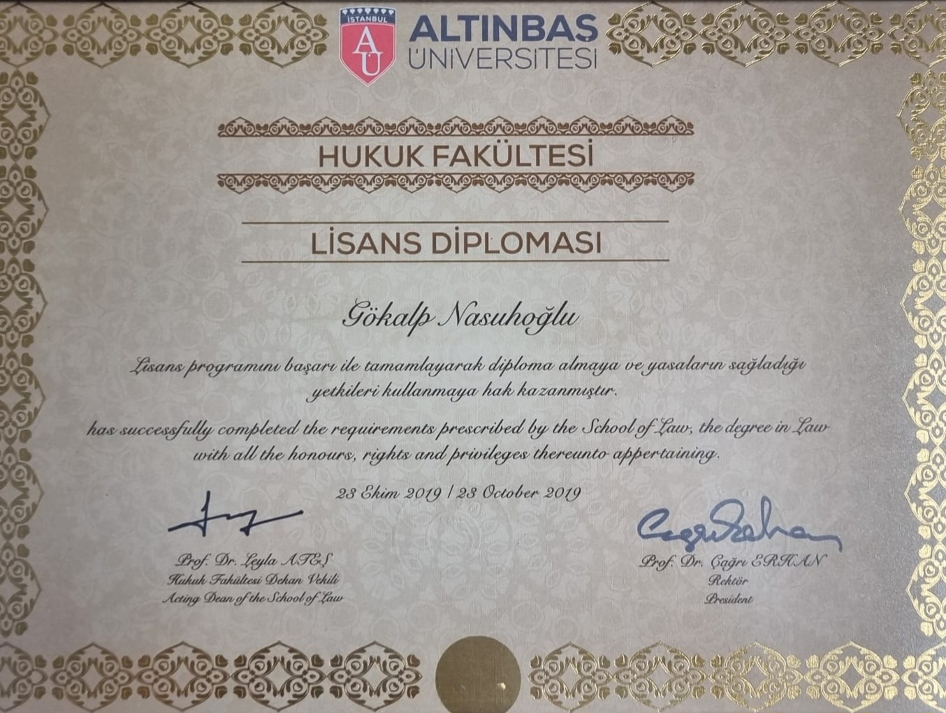 Lisans Diploması